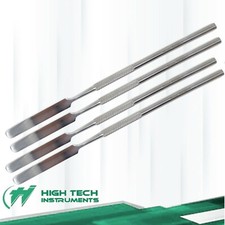 Dental Cement Wax Mixing Single Ended Spatulas Laboratory 4 Pcs Instruments Set