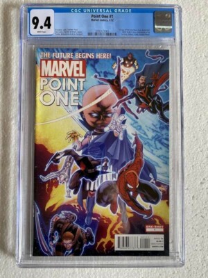 MARVEL POINT ONE #1 - CGC 9.4 - 1ST SAM ALEXANDER NOVA - 2012
