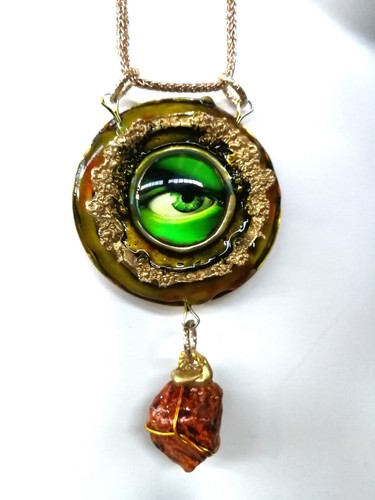 Dragon Eye Magical Talisman Necklace Jewelry Pendant Amulet Viking Celtic Druid - Picture 9 of 24