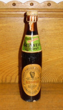 Vintage Guinness Stout Wooden Beer Bottle Brush 8.5"