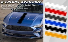 50"x 10" Car Hood Stripe Sticker Auto Racing Body Side Vinyl Decal Decoration