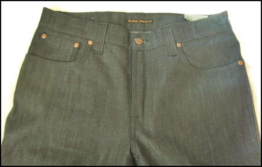 Nudie Jeans 'Slim Jim' Organic Dry Grey Embo [-BNWT-] Raw|LVC|Dry image 4