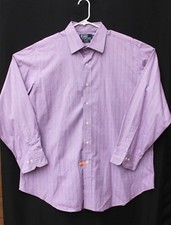 Polo by Ralph Lauren Purple Long Sleeve Mens Curham Classic Fit Shirt 18 34-35