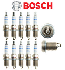 OEM Spark Plug Double Platinum (10pcs) Bosch for Audi R8 V10 5.2L 2010-2017