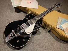 Gretsch Custom Shop G6128CS Duo Jet Nuevo de Lote Antiguo Negro Masterbuilt Stephen Stern EE. UU. 2010