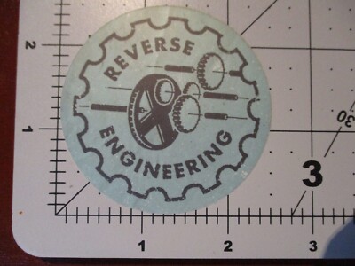 BOTTLE LOGIC california Reverse Engineering STICKER decal craft beer brewery