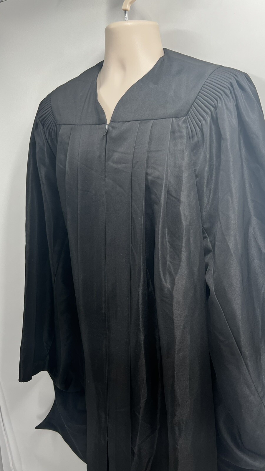Artneedle Polyester Solid Black Full Zip Graduati… - image 9