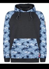 VATRENUS FR Hoodies for Men 7.5oz Cotton Camo Two-Tone Flame Resistant Blemish M