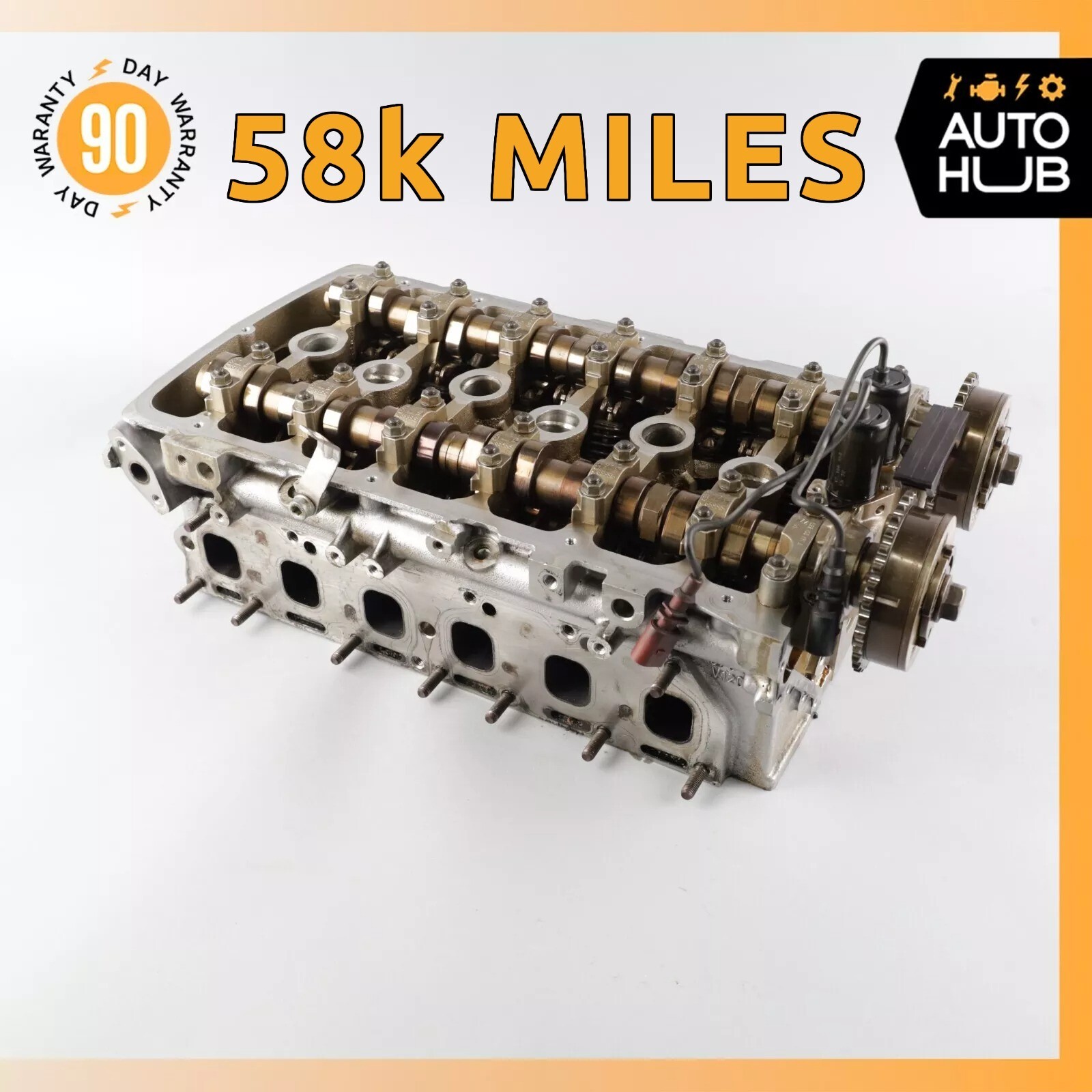 03-13 Bentley Continental Flying Spur 6.0L W12 Engine Cylinder Head Left OEM 58k