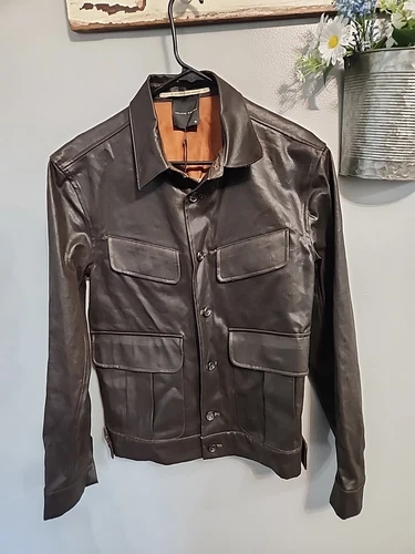 Roland Mouret Mens Bomber Jacket US Size 40 NWT - product listing photo