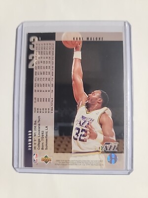 1995 Karl Malone Upper Deck #241 All Star NBA Basketball Card Utah