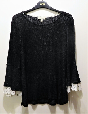 faith and joy Pullover Pulli Shirt Größe M Anthrazit ¾ Arm wie NEU