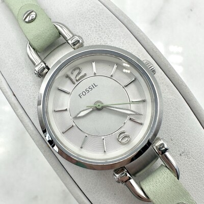 Fossil Mini Stainless Steel & Leather Quartz watch Amazon.com: Fossil Women main image 4