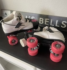 Sure-Grip Rock Skates GT-50 Unisex EU 37 RollerSkates Pink Sonic Wheels