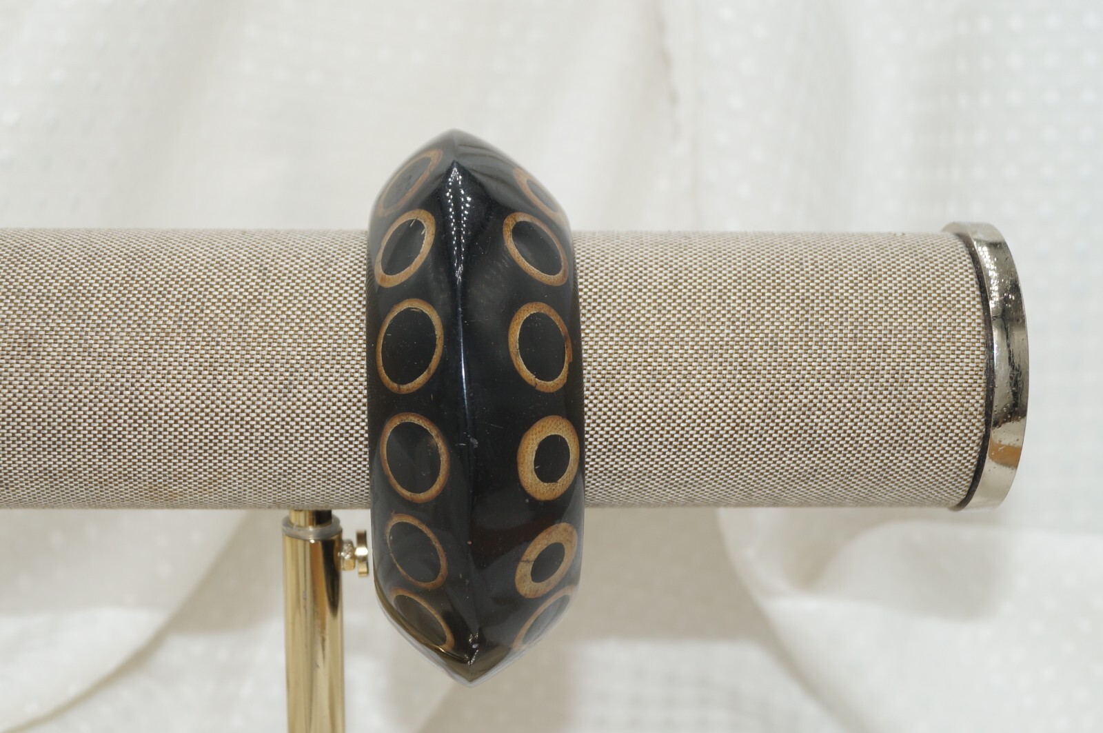 Circle Design Huge Bangle Bracelet - image 9