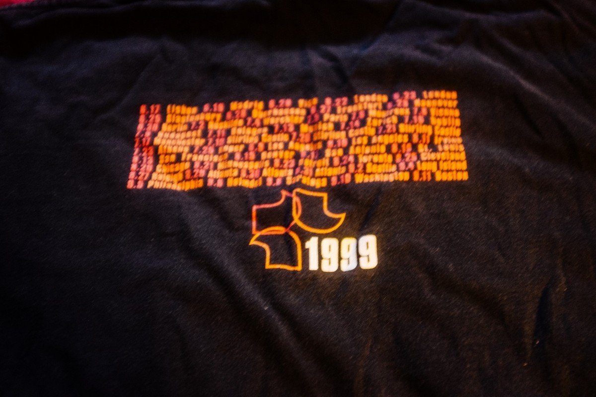 Vintage R.E.M. Up 1999 Tour T Shirt Rare (Size L, Very Good