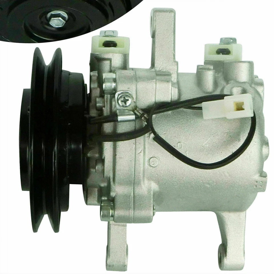 A/C Compressor 12V Fit For Kubota M108S M5040 M7040 M8540 Tractor 3C581-97590 - Image 4 of 4