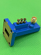 K Band 18-26.5GHz  Waveguide to SMA Transition Adapter SMA-WR42 ? : Tuneable !