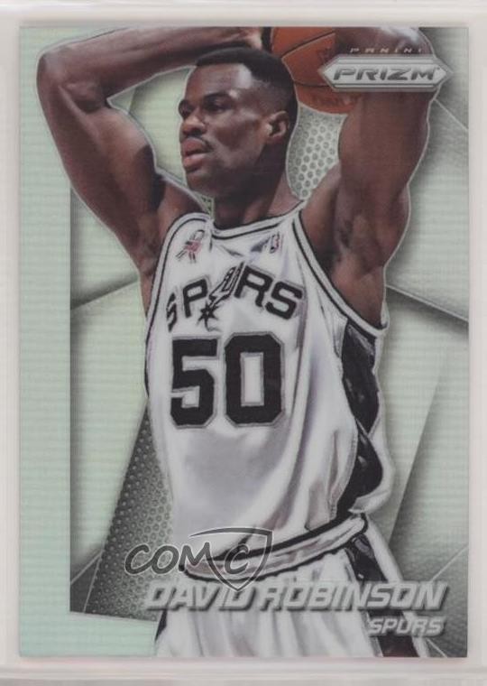 2014-15 Panini Prizm Silver Prizm David Robinson #227 HOF