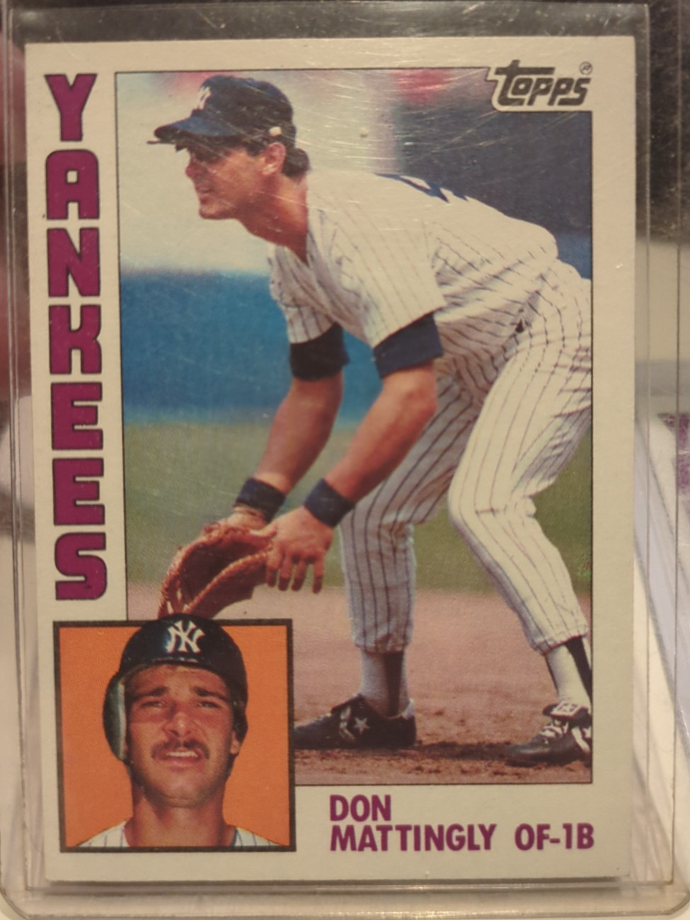 1984 Topps Don Mattingly Rookie Card and Topps 1985 Excellent Condition