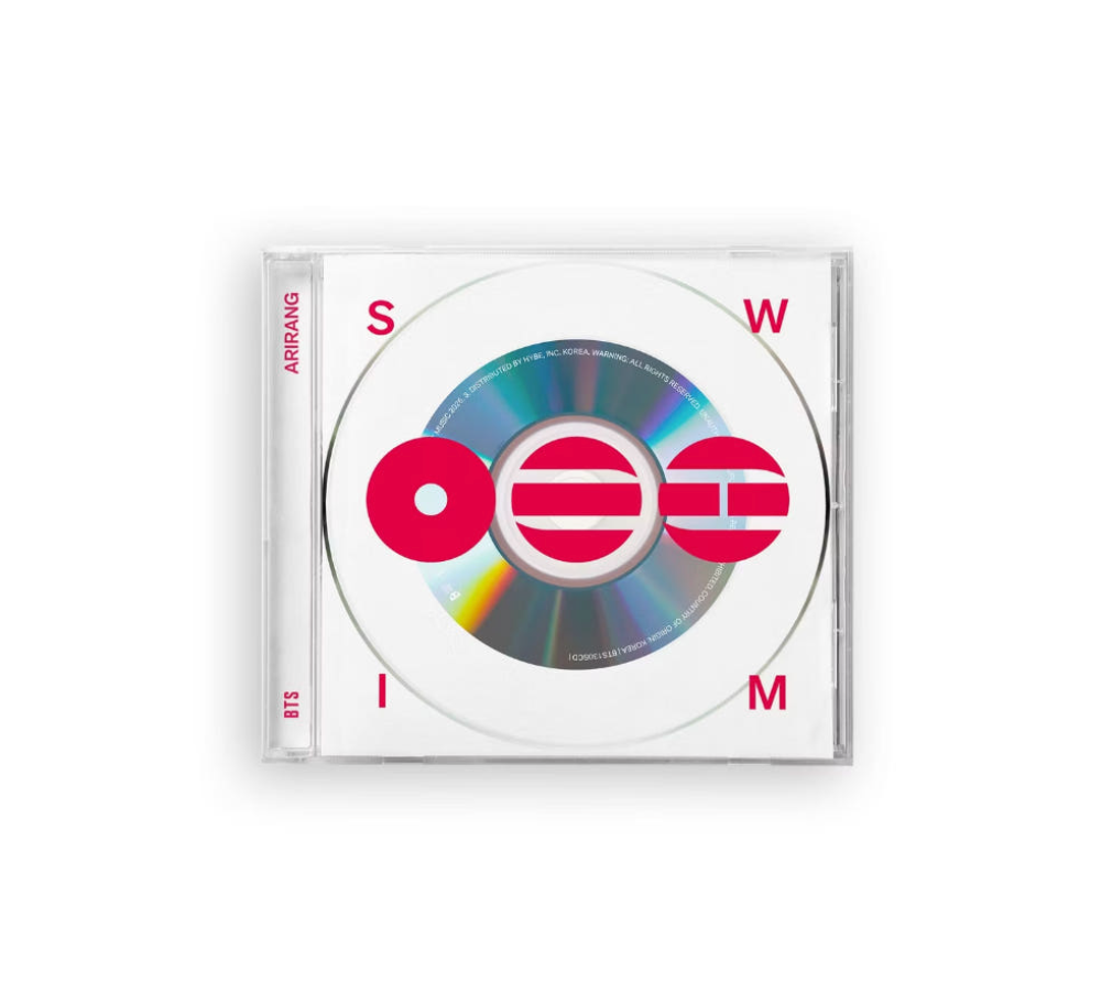 BTS SWIM CD SINGLE + ORIGINAL & INSTRUMENTAL / ARIRANG SEALED