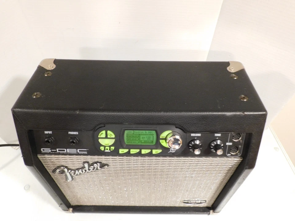 Amplificador de modelado de guitarra Fender G-DEC PR 520 PROBADO y FUNCIONANDO Foto 4 de 4