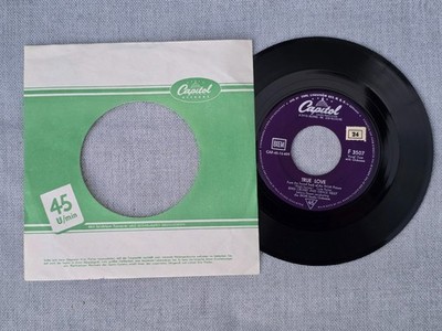 7'' - Bing Crosby   True Love/Well Did You Evah? - Capitol F 3507 - Germany