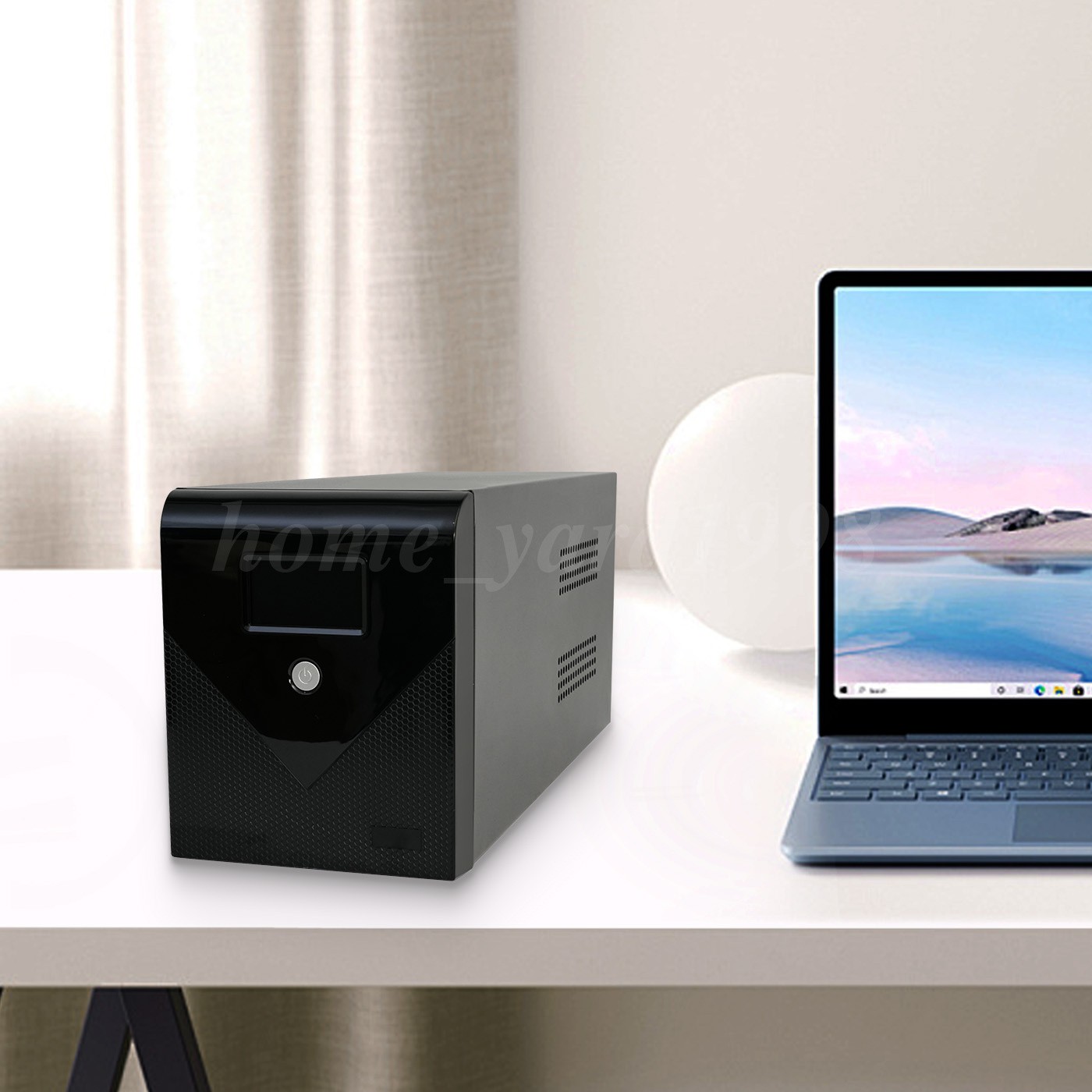 1200VA 720W Backup UPS Uninterruptible Power Supply 4 Outlet LCD Display Battery