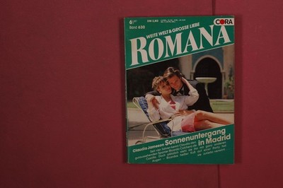 372200 Claudia Jameson ROMANA Cora Verlag Sonnenuntergang in Madrid