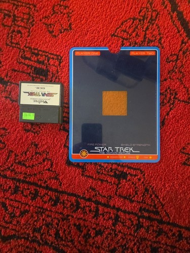 Star Trek (Vectrex) Includes Game Cartridge, Overlay
