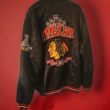 Chicago Blackhawks 2013 Stanley Cup Champions Jacket | Size XL | Easy Wear Type