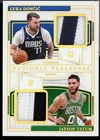 2024-25 National Treasures Holo Gold Luka Doncic Jayson Tatum GU Dual Patch /25