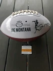 Joe Montana San Francisco 49ers Hand Signed Full Size White Panel Football COA