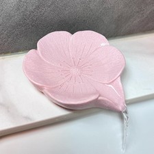 Soap Dish Soap Holder Self-Draining Soap Dish, Resin Bar Soap Holder, Plum Bl...
