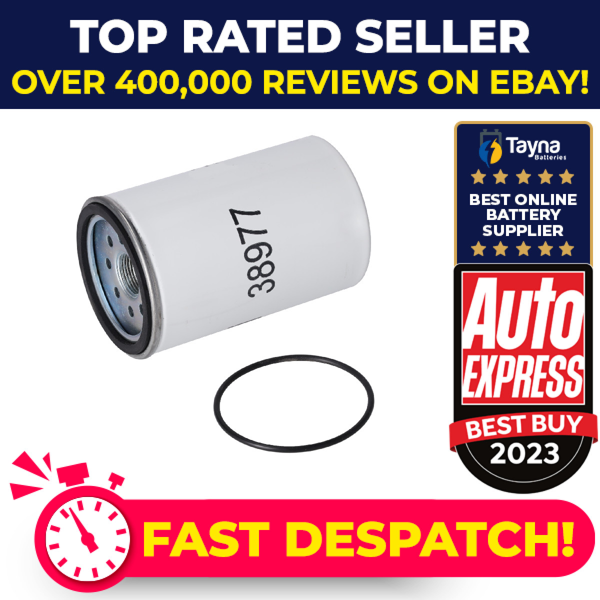 Fuel Filter 38977 Febi 20386080 Genuine Top Quality Guaranteed New