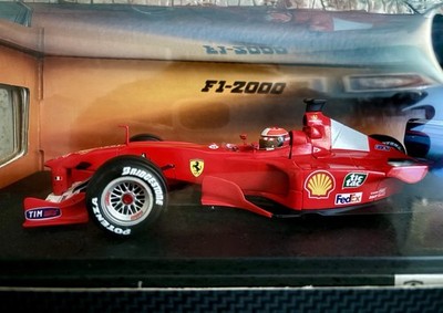Hot Wheels F1-2000 Ferrari ミニカー Hot Wheels Racing Michael Schumacher Ferrari F1 2000 World