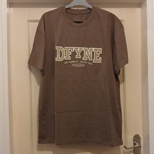 Ash Brown, Size Medium, Limited Edition  DFYNE Oversized Short Sleeved Tshirt