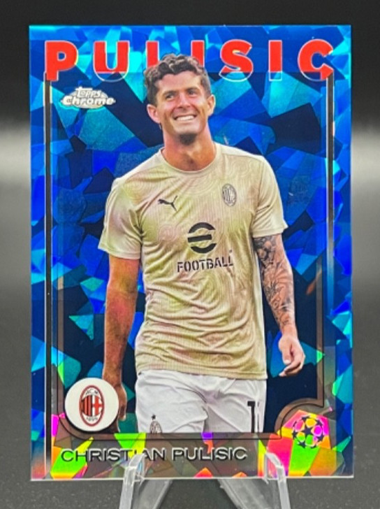 2024-25 Topps Chrome Sapphire UEFA UCC Image Variation Christian Pulisic SP #76