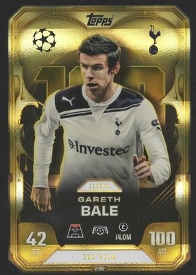 Match Attax Champions League 2025-26 Extra 296 100 Club Legend Gareth Bale