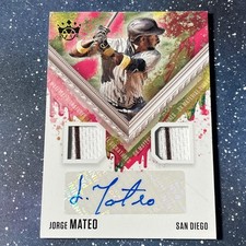 2021 Panini Diamond Kings - Signatures Jorge Mateo #DKMS-JM Gold 46/99 (AU, RC)