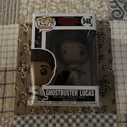 Funko Pop! Vinyl Stranger Things Ghostbuster Lucas #548 Television Figure
