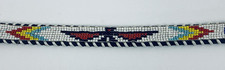 Women's Beaded Belt Size 35.5" Native American Thunderbird Arrows Mountains