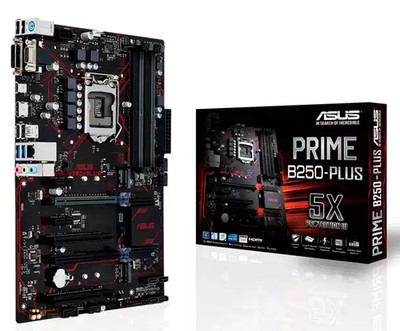 ASUS B250-PLUS LGA1151 ATX Motherboard for Intel 6th 7th Gen CPU M.2 DDR4