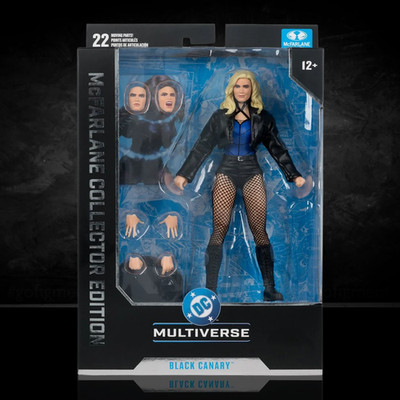 DC Multiverse McFarlane Collector Edition Black Canary DC Rebirth #54 7-Inch