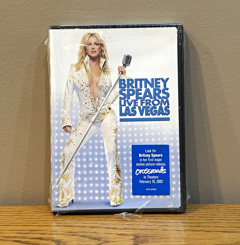 Britney Spears Live From Las Vegas DVD Special Edition HBO Video NTSC NEW SEALED