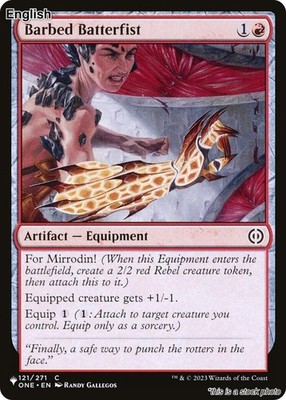 Barbed Batterfist [LIST - 121/271] The List Reprints