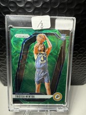 2024-25 Panini Prizm - Tristen Newton #261 Choice Green Prizm (RC) # /8