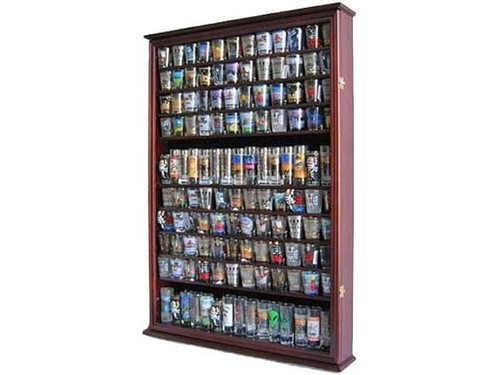 144 Slot Shot Glass Shooter Display Case Black - Picture 3 of 3