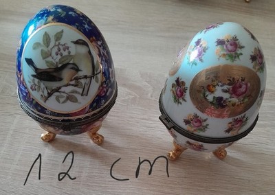 Sammler Porzellan Schmuck Ei Limoges France