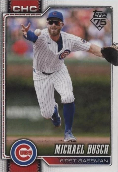 2026 Topps Series 1 - Michael Busch #348